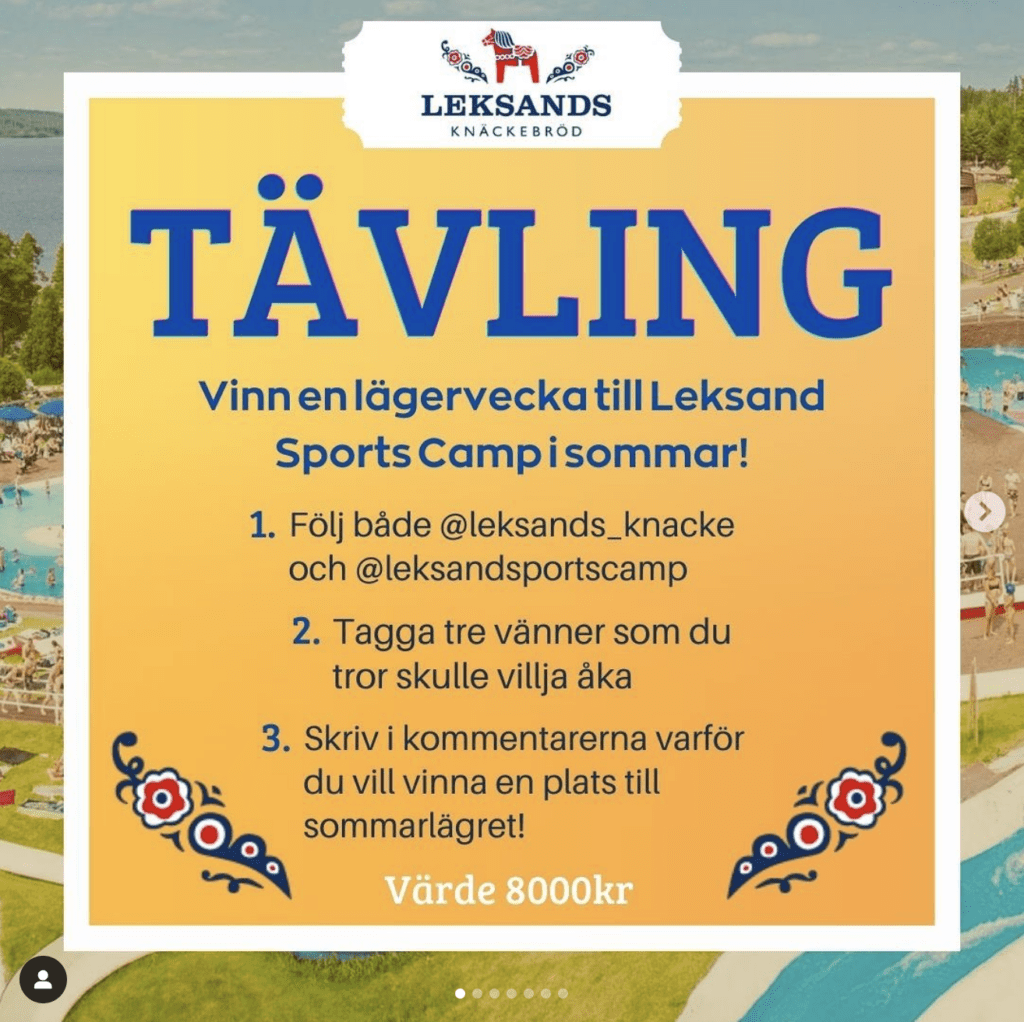 Vinn en biljett till Leksand Sports Camp